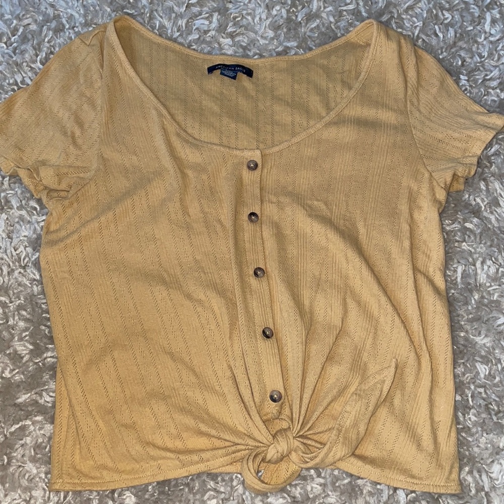 Yellow nice shirt